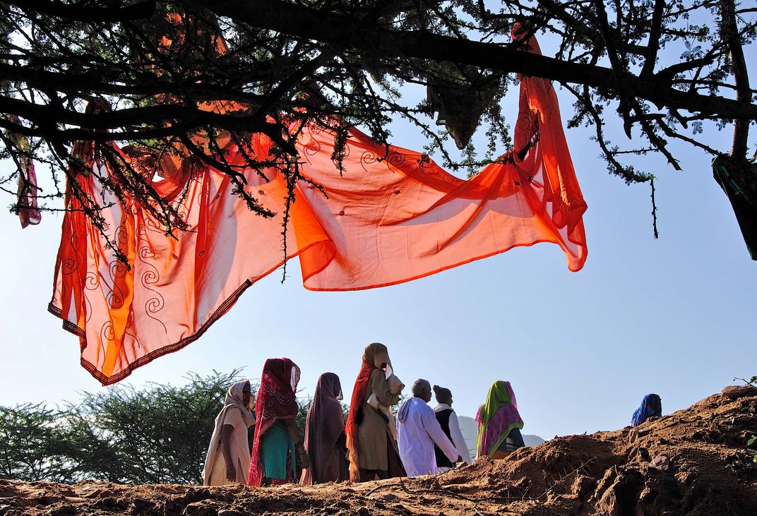 'PILGRIMS' PILGRIMS GOING TO TEMPLE IT IS TAKEN BY NIKON D90 CAMERA