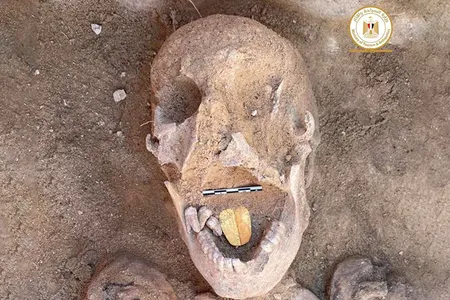 Researchers found the mummy at a temple in the ancient Egyptian city of Taposiris Magna.