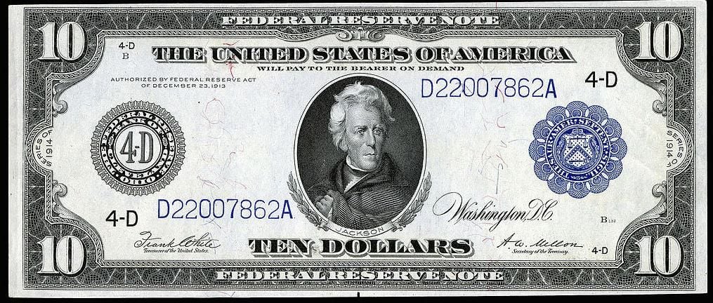 Jackson $10