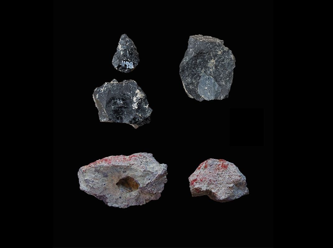 Colored Pigments and Complex Tools Suggest Humans Were Trading 100,000 Years Earlier Than Previously Believed
