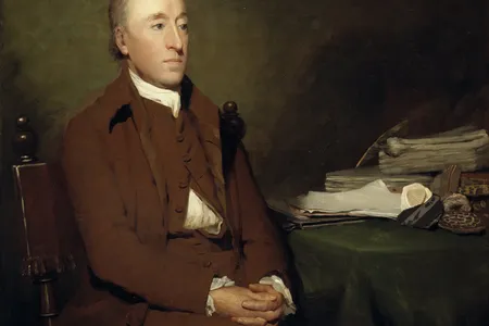Hutton, as painted by Sir Henry Raeburn in 1776.