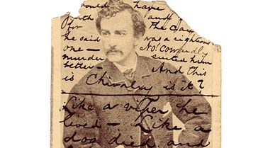 After the shooting at Ford's Theatre, sentiments ran high, both for the slain president and against the actor who had killed him (on whose likeness a War Department telegraph operator wrote out his thoughts).