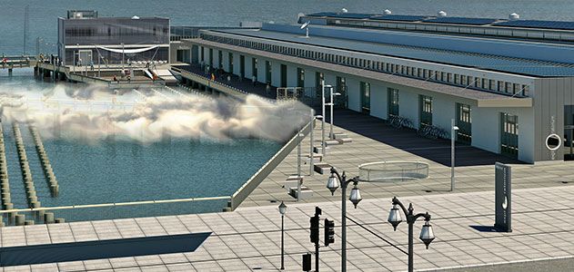 An Artist Creates Artificial Fog in San Francisco
