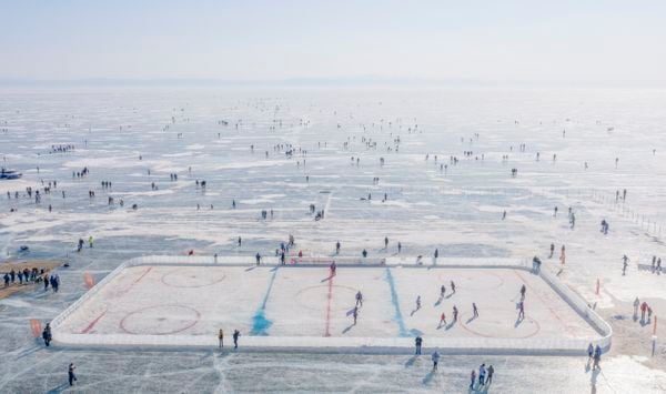 Ice Hockey on Baikal's Ice thumbnail