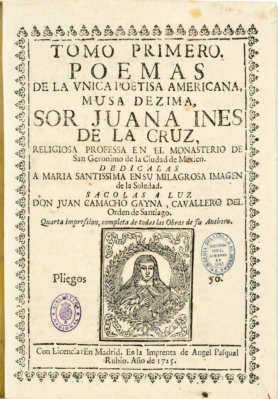 Sor Juana Ines book