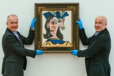 On April 16, the 1939 portrait will travel to a Swiss art lover's home for a 24-hour visit
