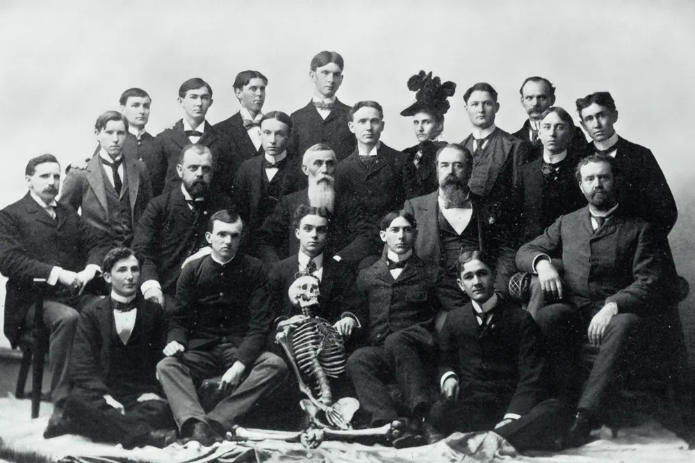 Medical student Anna Searcy in 1897