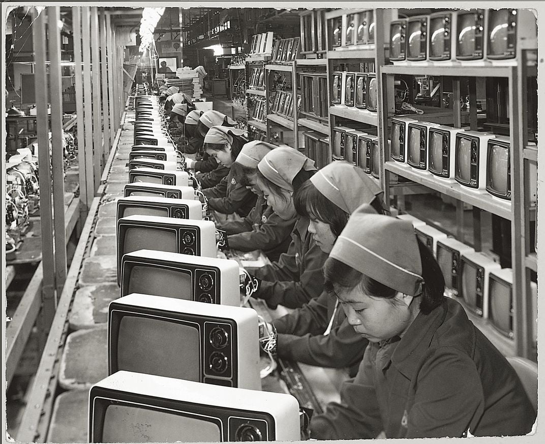 TV Production Line of Samsung Electronics