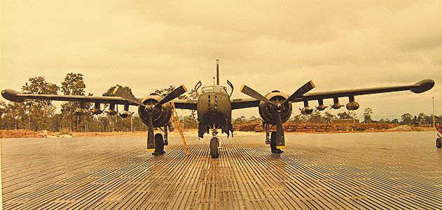 The 609th Air Commando Squadron flew out of Nakhon Phanom airfield in eastern Thailand.