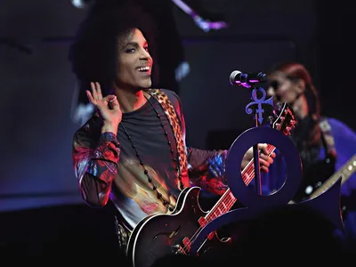 Minnesota has named a stretch of highway for Prince, seen here performing in 2015.