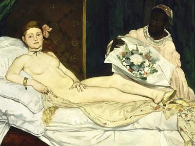 Edouard Manet, "Laure," also known as "Olympia," 1863