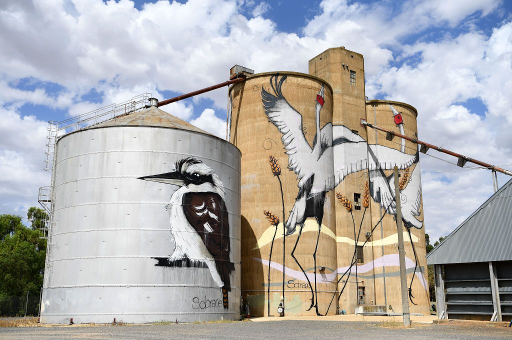 The Tungamah Silo Artwork