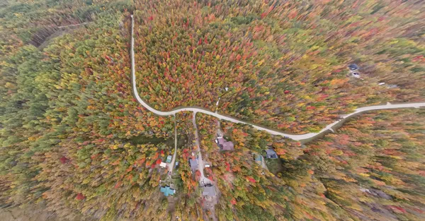 Becida, Minnesota Fall Colors 180 Panorama thumbnail