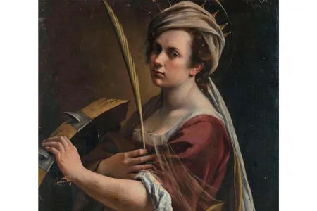 Self-Portrait as St. Catherine of Alexandria, Artemisia Gentileschi, circa 1615-1617