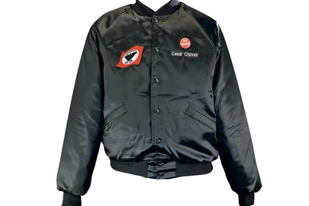 The family of Cesar Chavez donated this jacket to the National Museum of American History shortly after the labor leader's death.