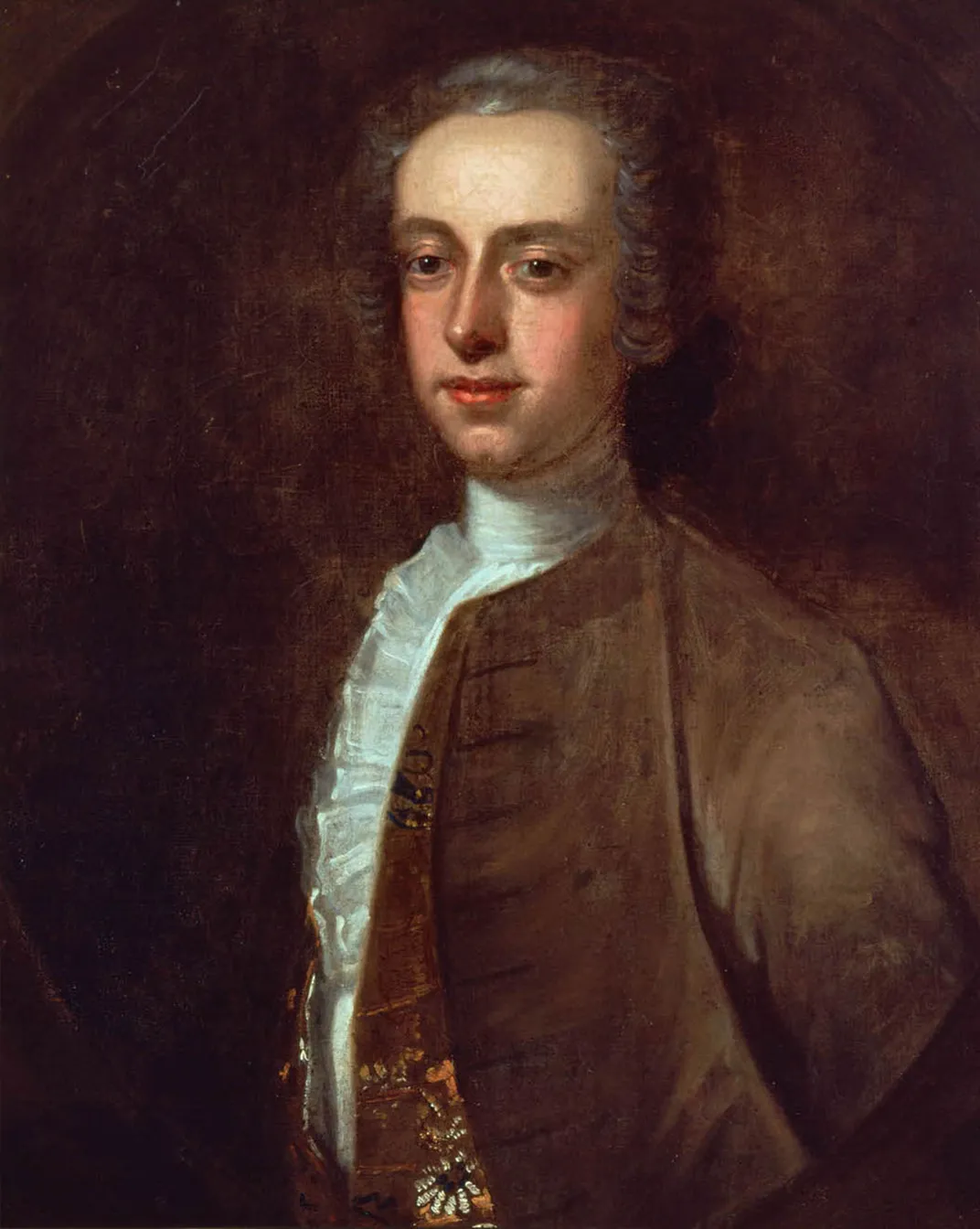 A 1741 portrait of Governor Thomas Hutchinson