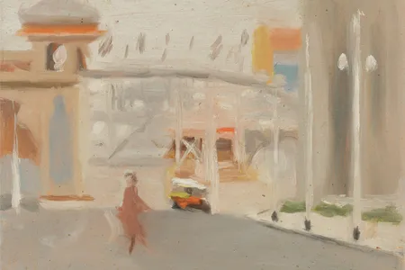 Clarice Beckett painted Luna Park (1919) across the street from a Melbourne amusement park. &quot;Her eye alighted on fleeting moments,&quot; says gallery director Jason Smith.