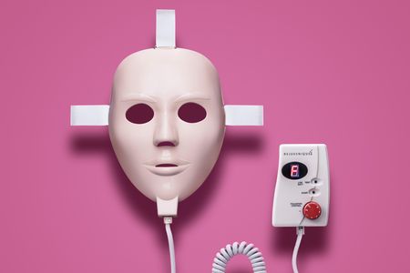 A battery-powered facial mask did not zap wrinkles.