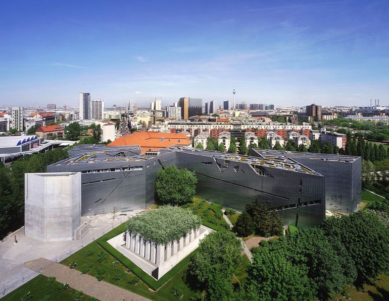 The Libeskind-designed Jewish Museum Berlin