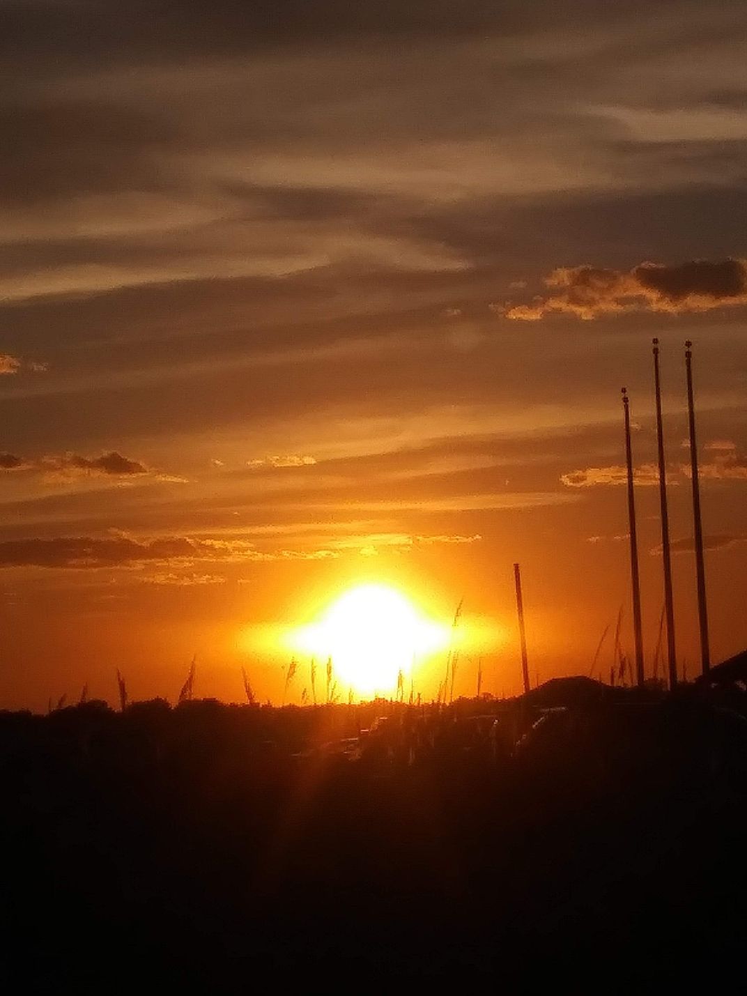 A unique sunset I notice while walking the Wollaston Beach Smithsonian Photo Contest