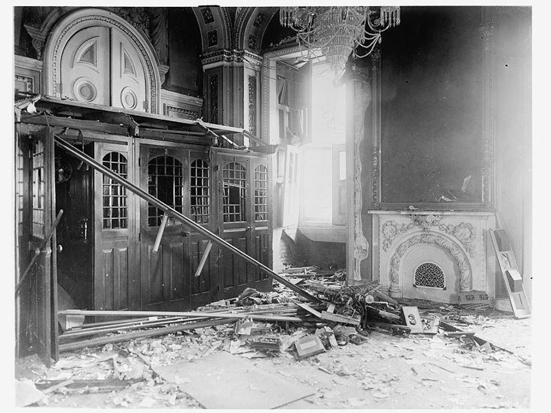 Bomb in U.S. Capitol 1915