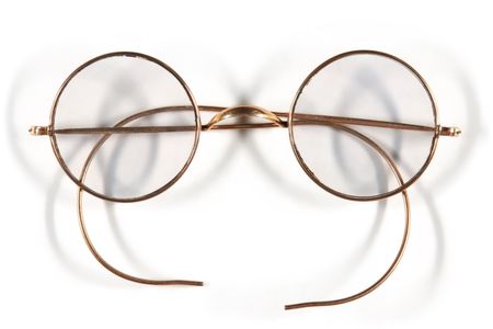 These frames may have been the first pair of iconic round glasses worn by John Lennon.