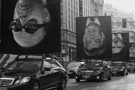 Still from Santiago Sierra and Jorge Galindo’s "Los Encargados [Those in Charge]," 2012. 