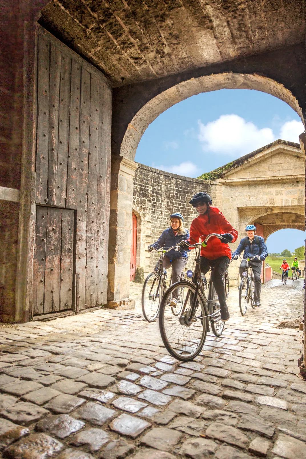 Bike riding in Bordeaux. Credit: AMA Waterways