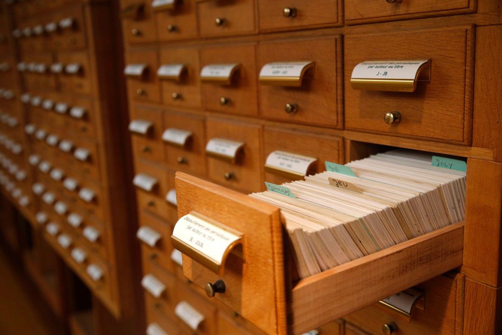 Library Card Catalog