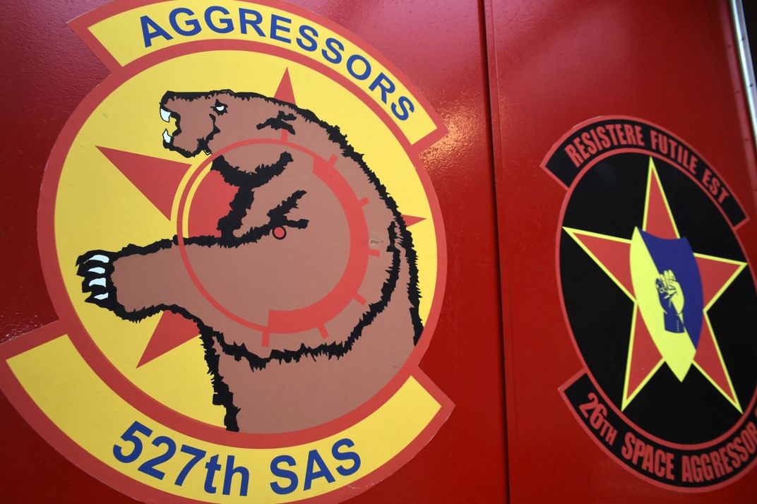 527 SAS Aggressors logo