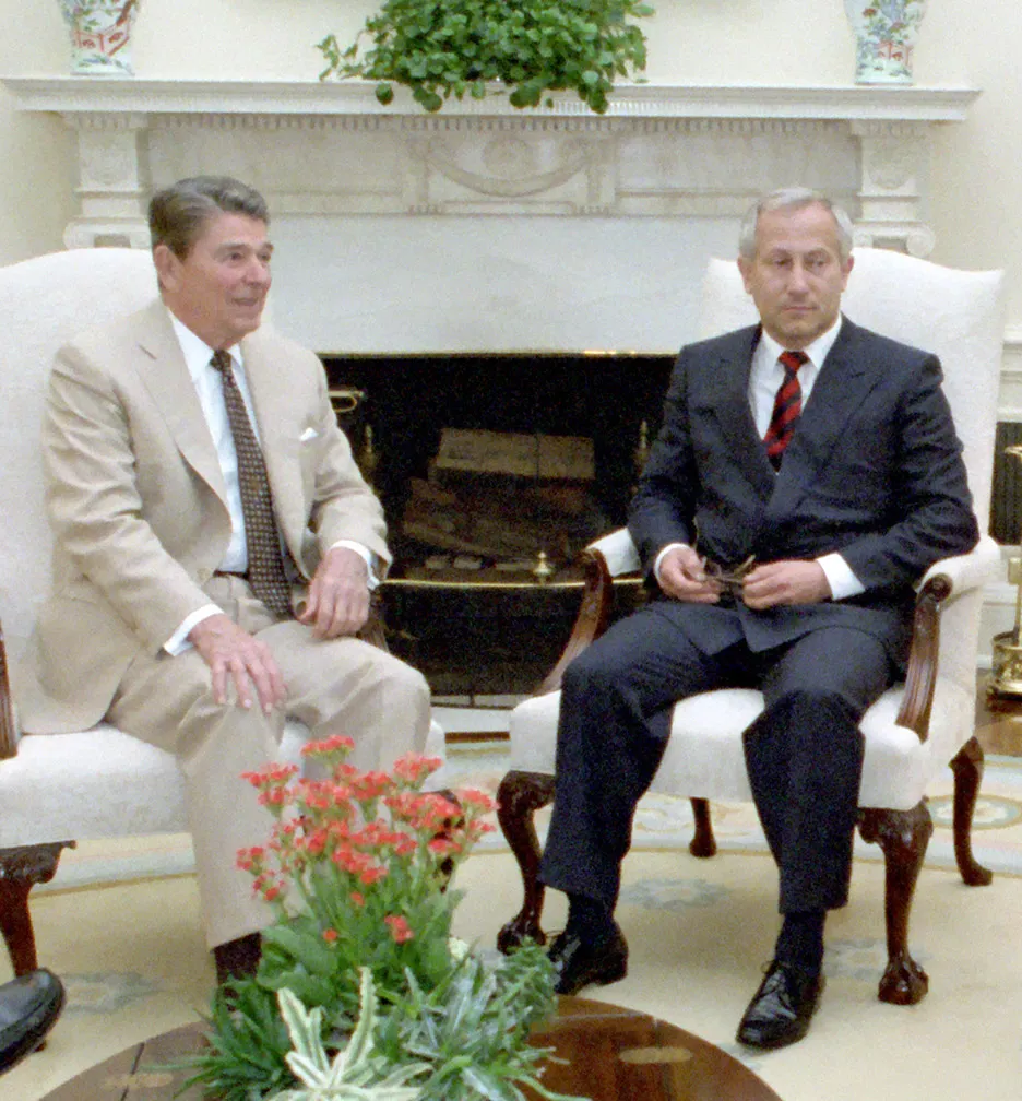 President Ronald Reagan meets with KGB member Oleg Gordievsky, a double agent for the British, in the Oval Office in 1987.