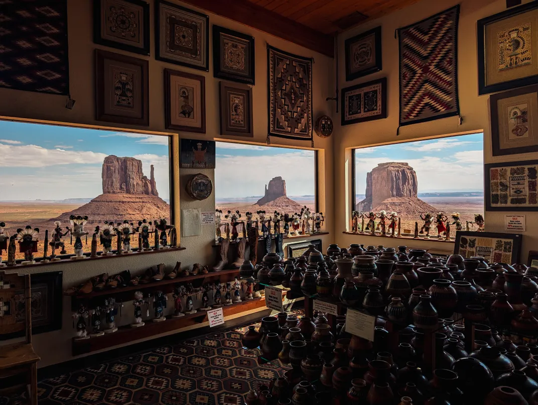 Monument Valley Mittens From the Visitor Center