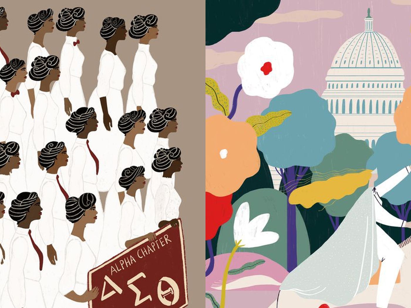 Ms. Magazine, Delta Sigma Theta, Sacajawea, Patsy Takemoto Mink