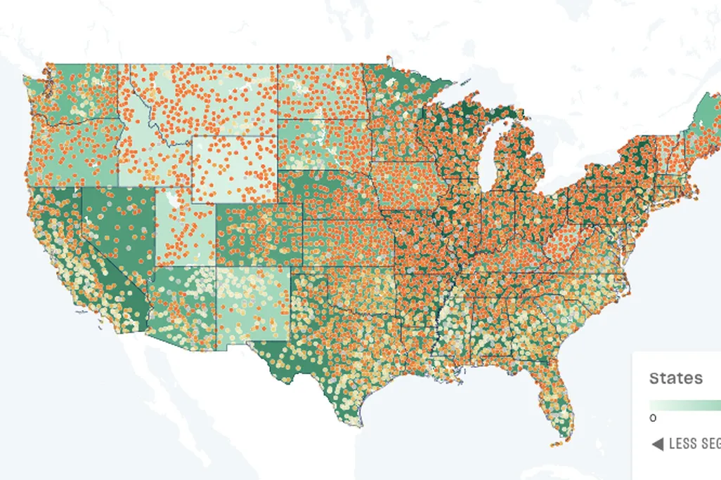 Map of the United States
