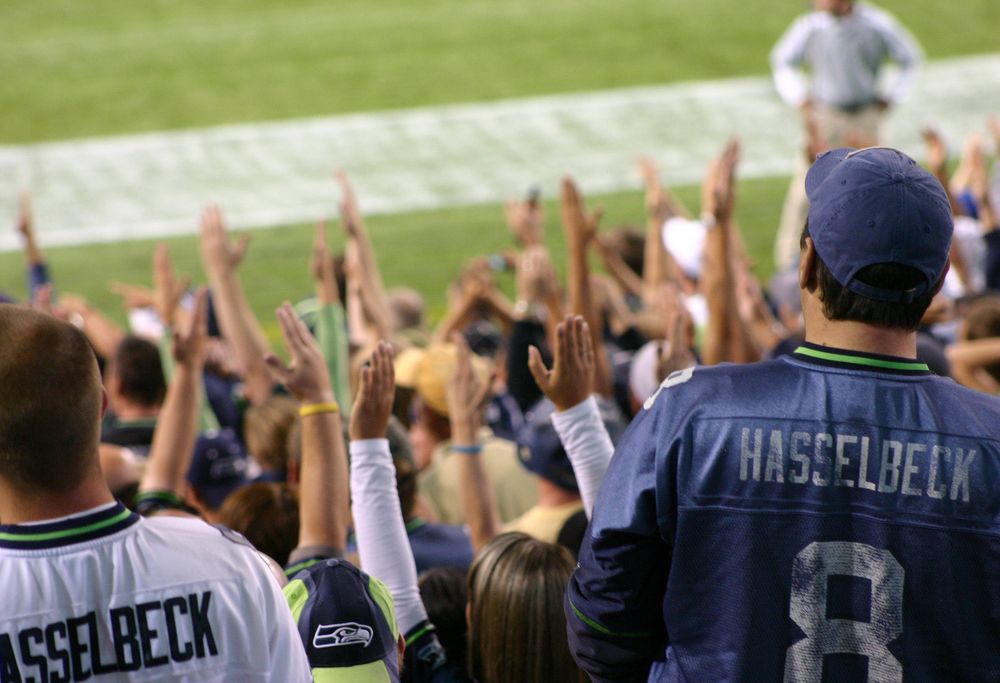 Seattle Seahawk Fans Call Touchdown