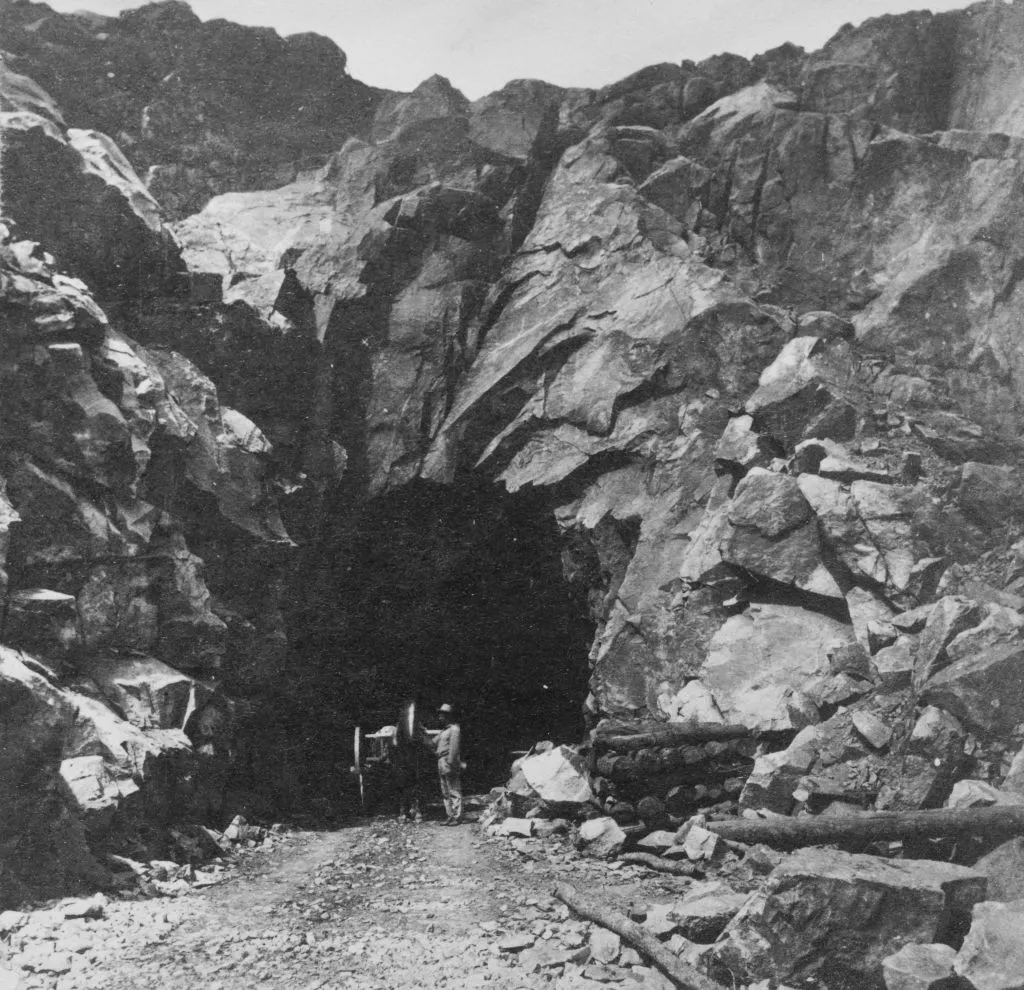 Central Pacific Railroad Summit Tunnel Donner Pass