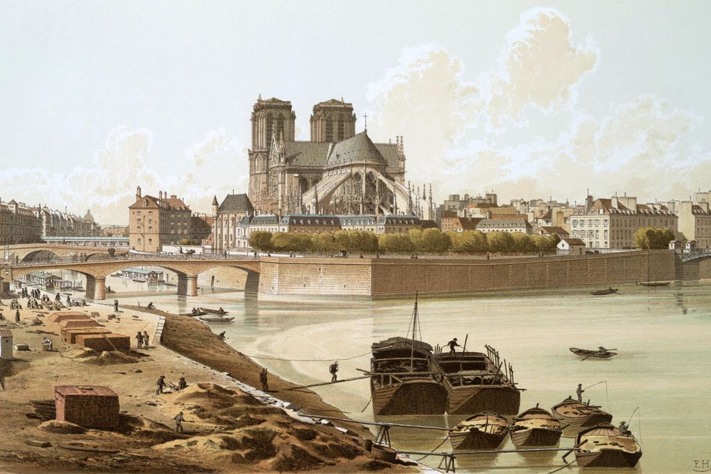 Notre-Dame Paris 1830s