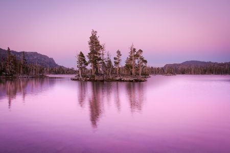 "Micro Island Isolation | Middle Velma Lake" by Christian Arballo