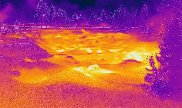 Yellowstone Fountain Paint Pots with infrared thumbnail