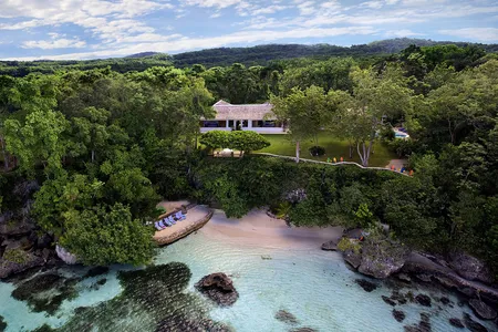 The Fleming Villa at GoldenEye.