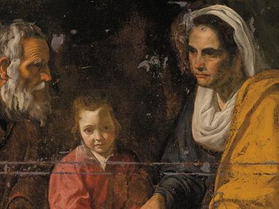 Velazquez The Education of the Virgin