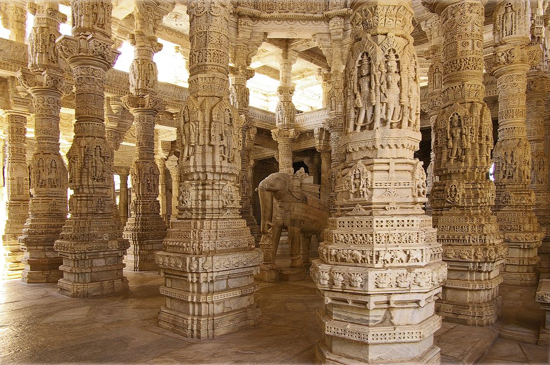 The Jain temple at Ranakpur