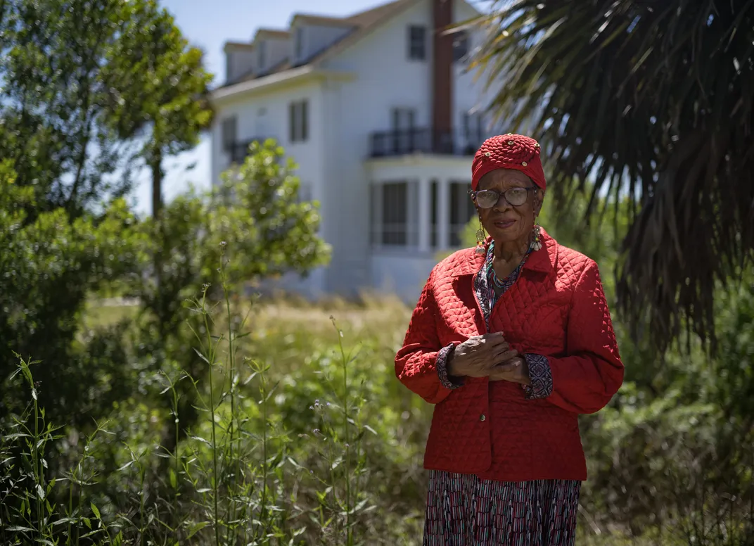 Eunice Moore has helped conserve the history of Butler Island and the surrounding region, including as a former member of Darien’s City Council. One idea she proposed was to include the plantation as a stop on a Gullah Geechee Cultural Heritage Corridor t