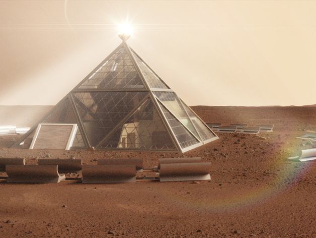 The Mars Pyramid earned second place. Photo: Valcrow, Thingverse