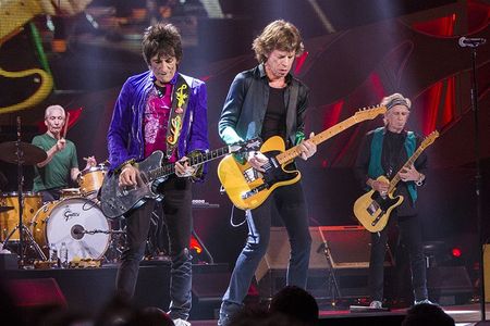 The Rolling Stones performing live at Summerfest, Milwaukee, on 23 June 2015