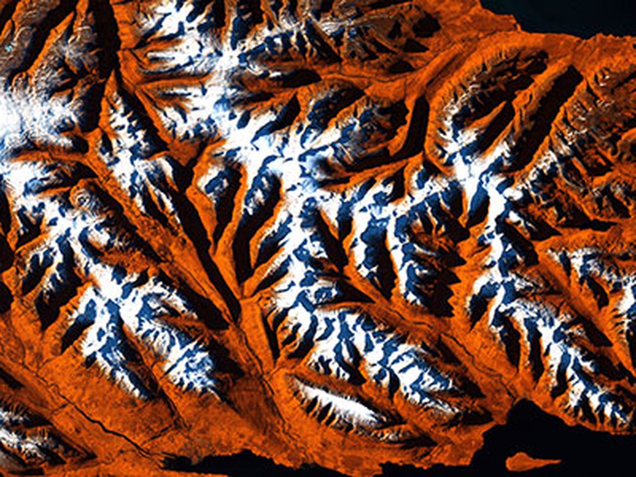 芸術写真 Pictures from the Surface of the Earth A stunning photograph that depicts the earth as seen from