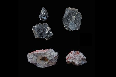These black- and red-colored pigments reveal that humans were using pigments, potentially to communicate status or identity, by around 300,000 years ago.