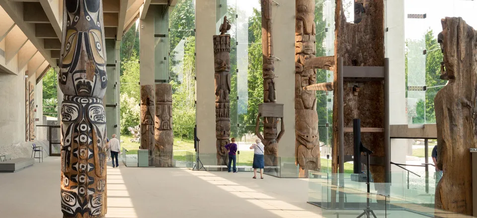  Gallery of the Museum of Anthropology, Vancouver. Credit: Museum of Anthropology
