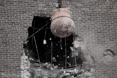 Wrecking balls remain ubiquitous in popular culture today, despite their dwindling use at construction sites.