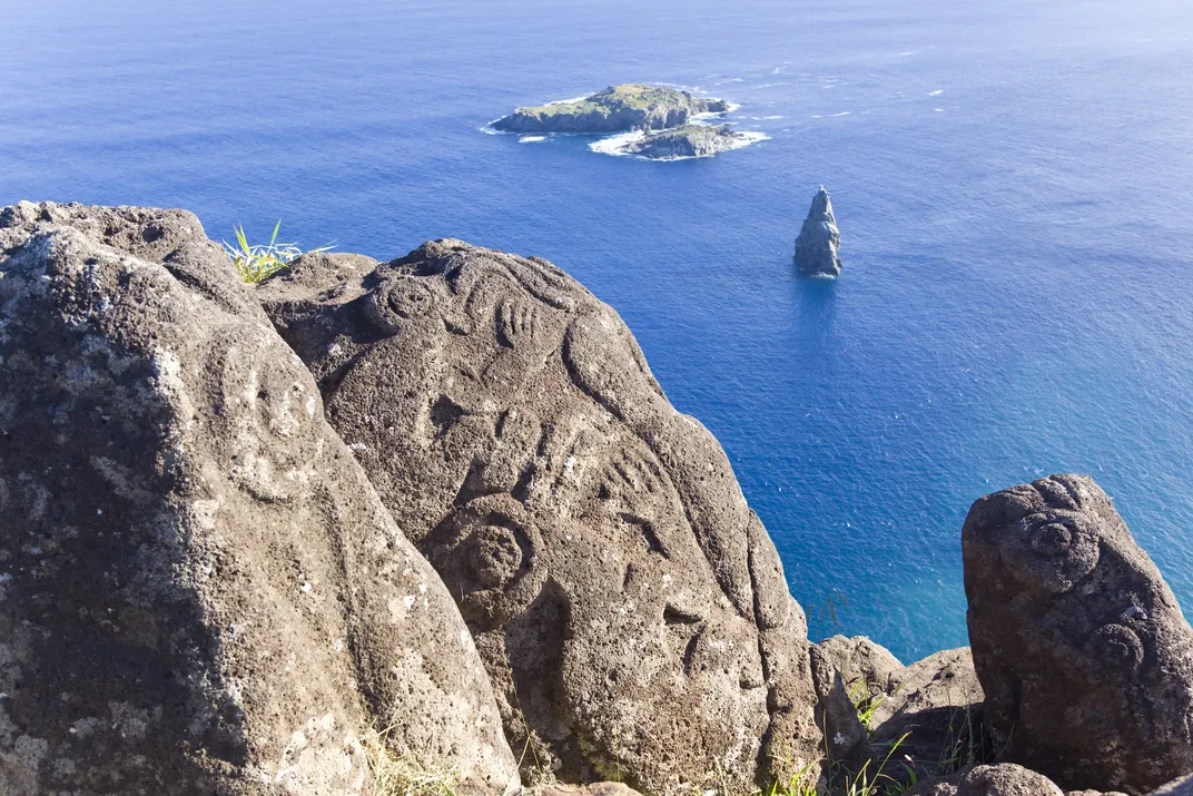 Petroglyphs on Easter Island